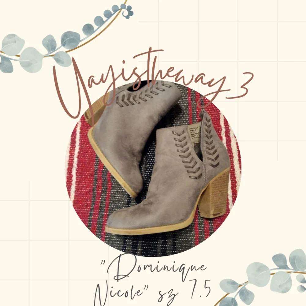"Dominique Nicole" women's boots - Picture 1 of 1